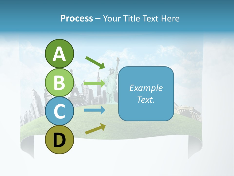 Touristic Collage Retro PowerPoint Template