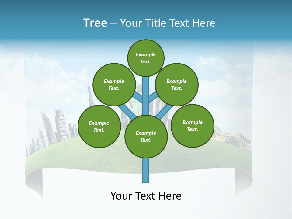 Touristic Collage Retro PowerPoint Template