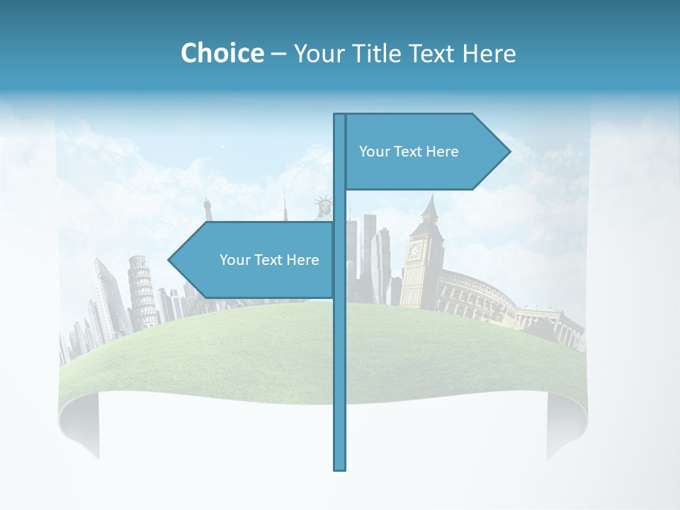 Touristic Collage Retro PowerPoint Template