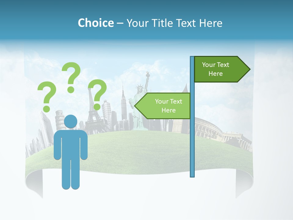 Touristic Collage Retro PowerPoint Template