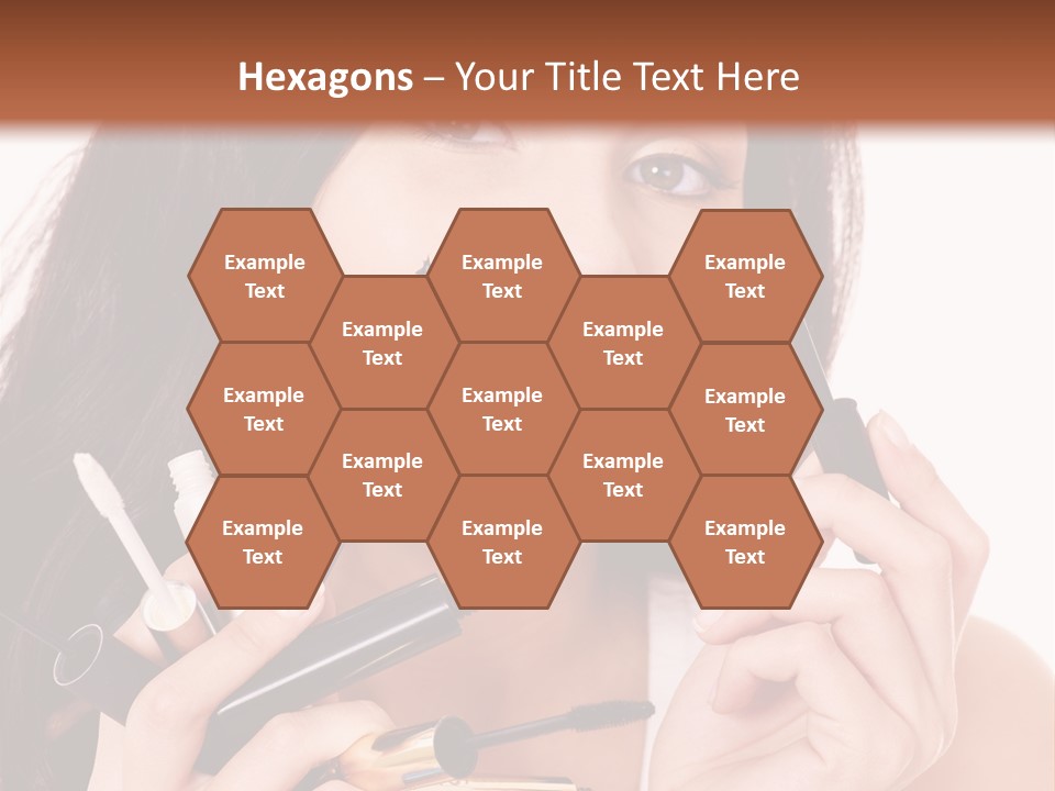 Red Eye Young PowerPoint Template