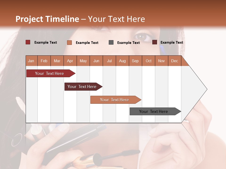 Red Eye Young PowerPoint Template