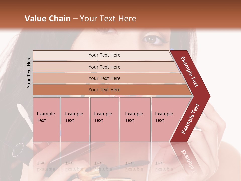 Red Eye Young PowerPoint Template