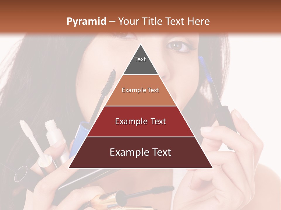 Red Eye Young PowerPoint Template