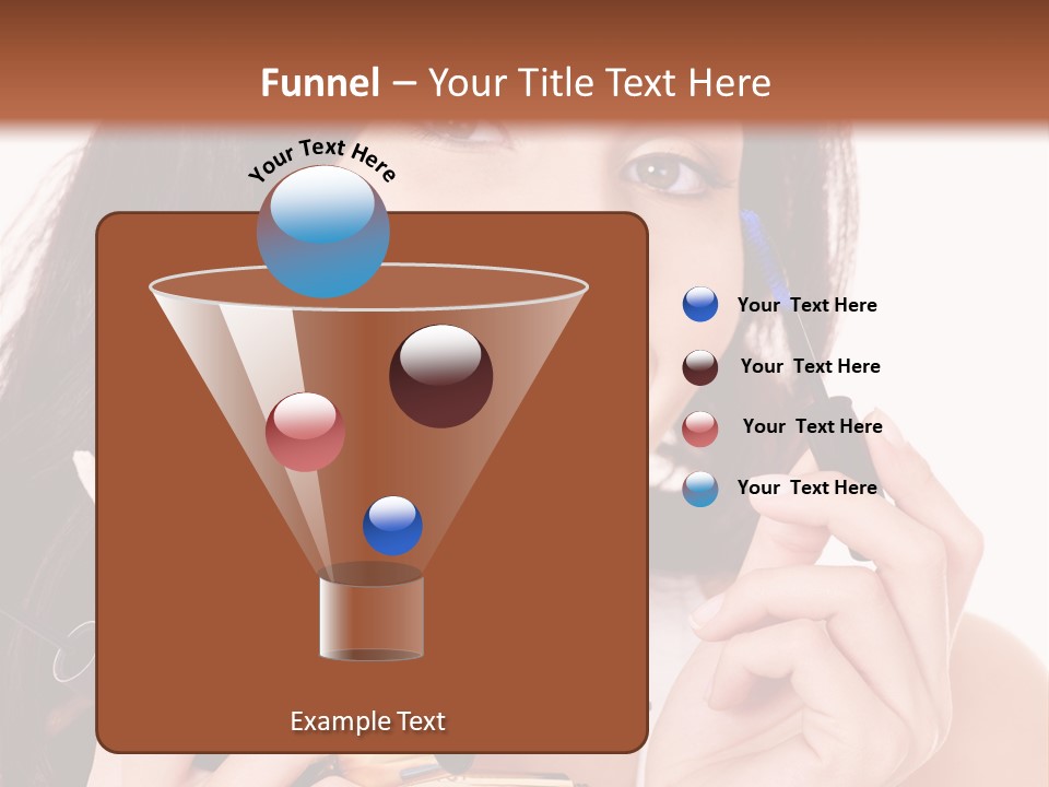 Red Eye Young PowerPoint Template