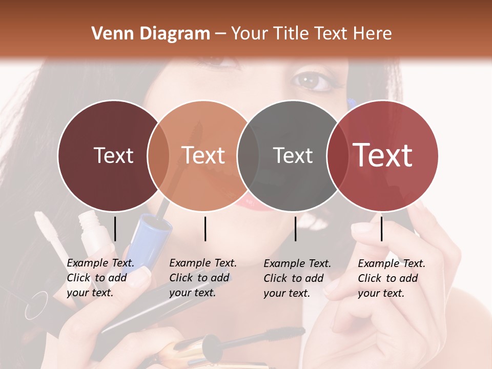 Red Eye Young PowerPoint Template