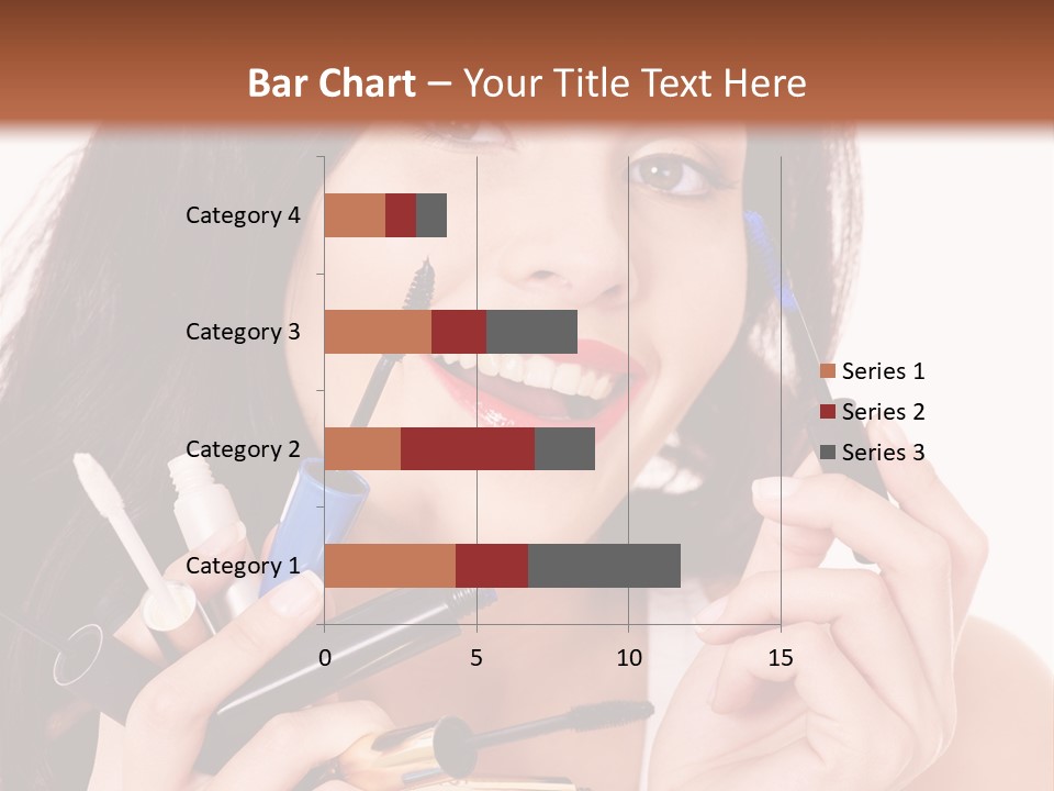 Red Eye Young PowerPoint Template