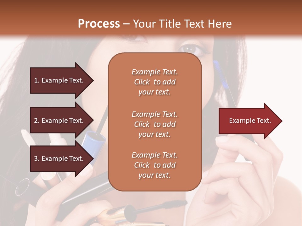 Red Eye Young PowerPoint Template