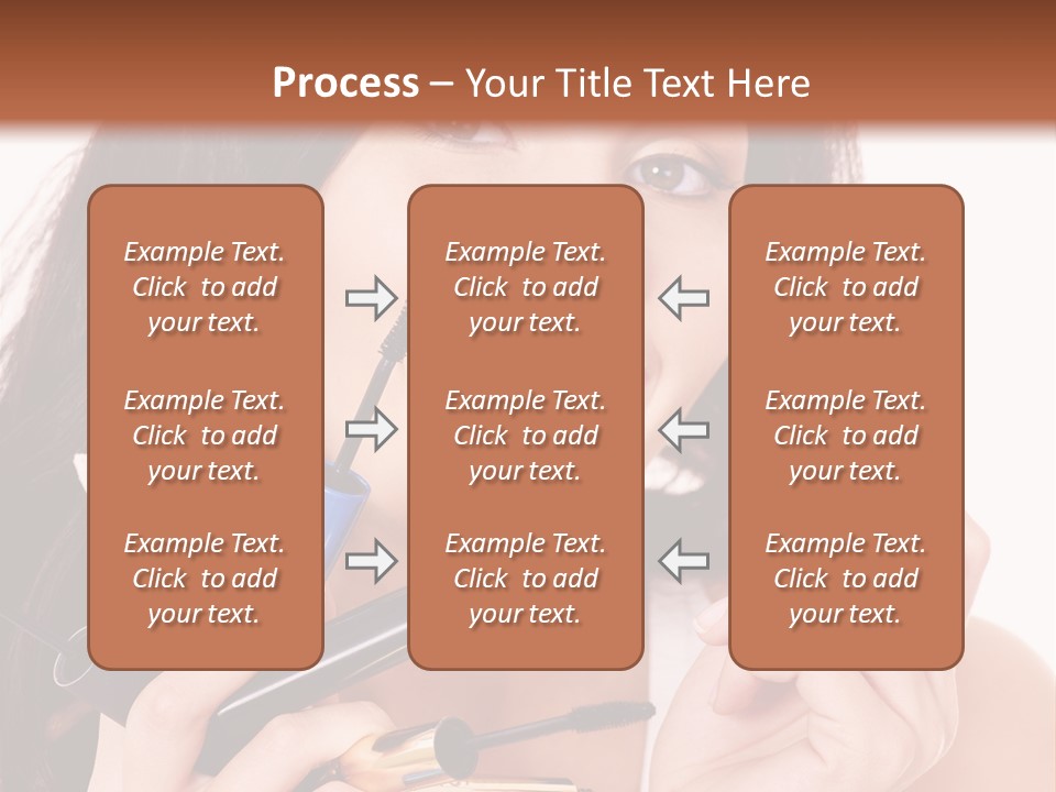 Red Eye Young PowerPoint Template