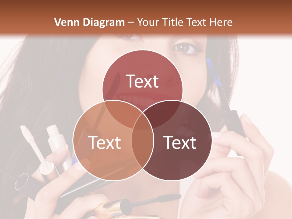 Red Eye Young PowerPoint Template