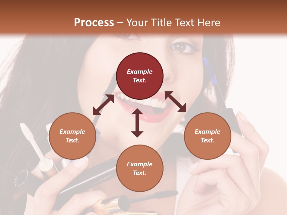 Red Eye Young PowerPoint Template