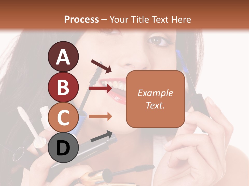 Red Eye Young PowerPoint Template