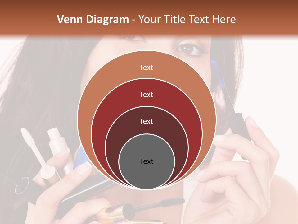 Red Eye Young PowerPoint Template