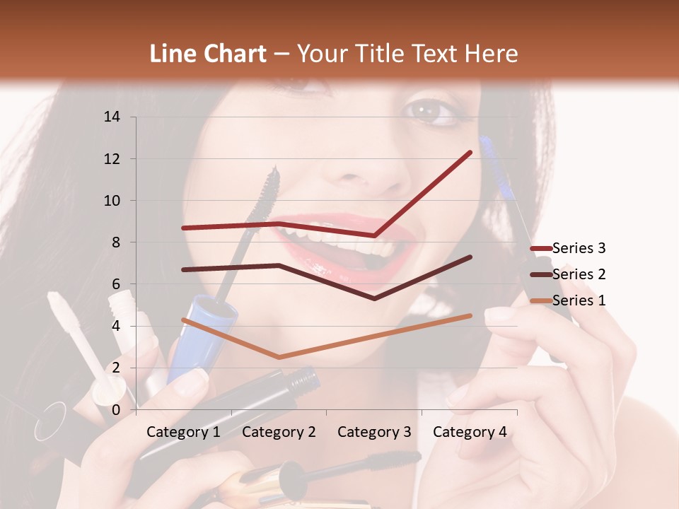 Red Eye Young PowerPoint Template
