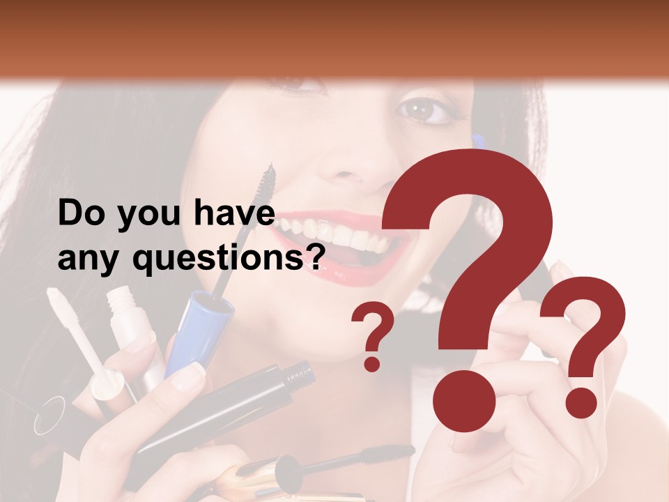 Red Eye Young PowerPoint Template