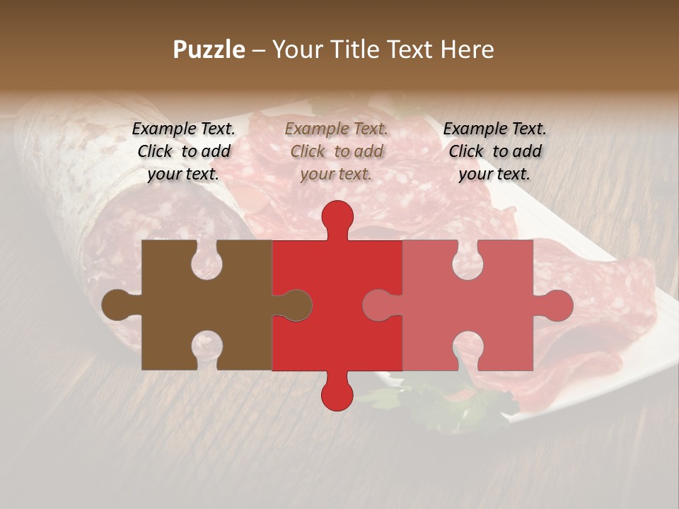 Food Appetizer Dry PowerPoint Template