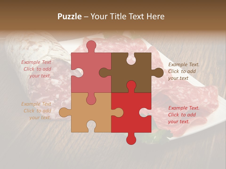 Food Appetizer Dry PowerPoint Template