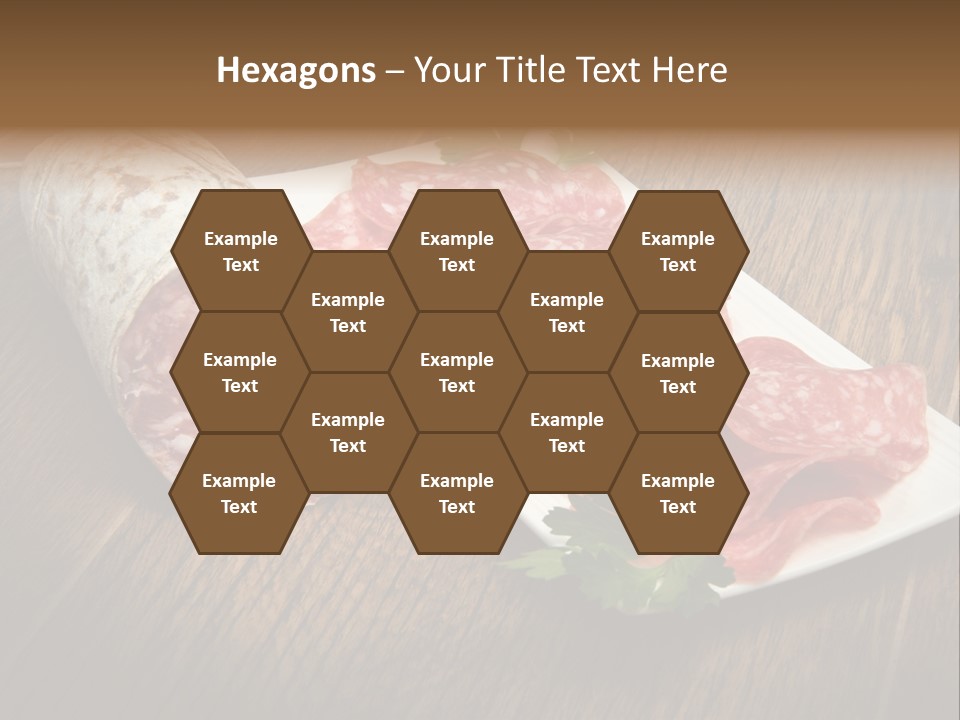 Food Appetizer Dry PowerPoint Template