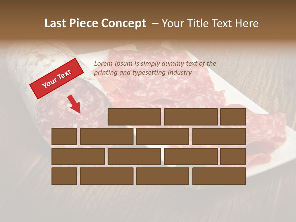 Food Appetizer Dry PowerPoint Template