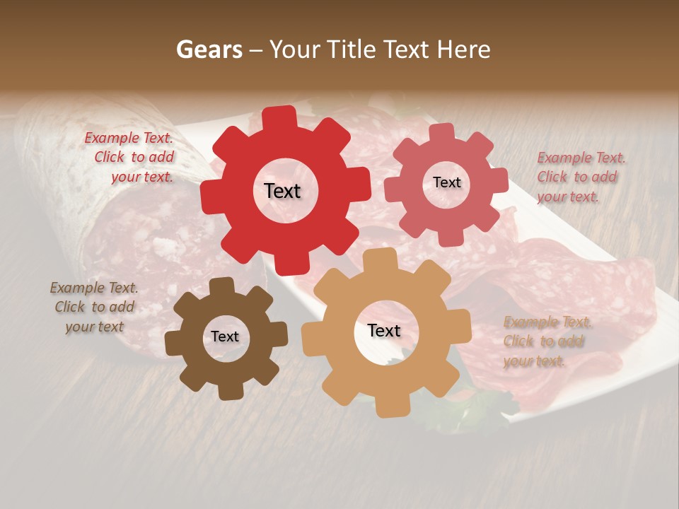 Food Appetizer Dry PowerPoint Template