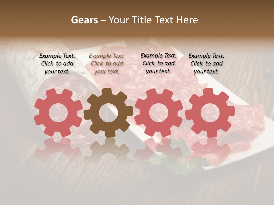 Food Appetizer Dry PowerPoint Template