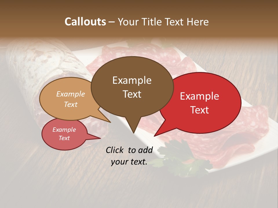 Food Appetizer Dry PowerPoint Template