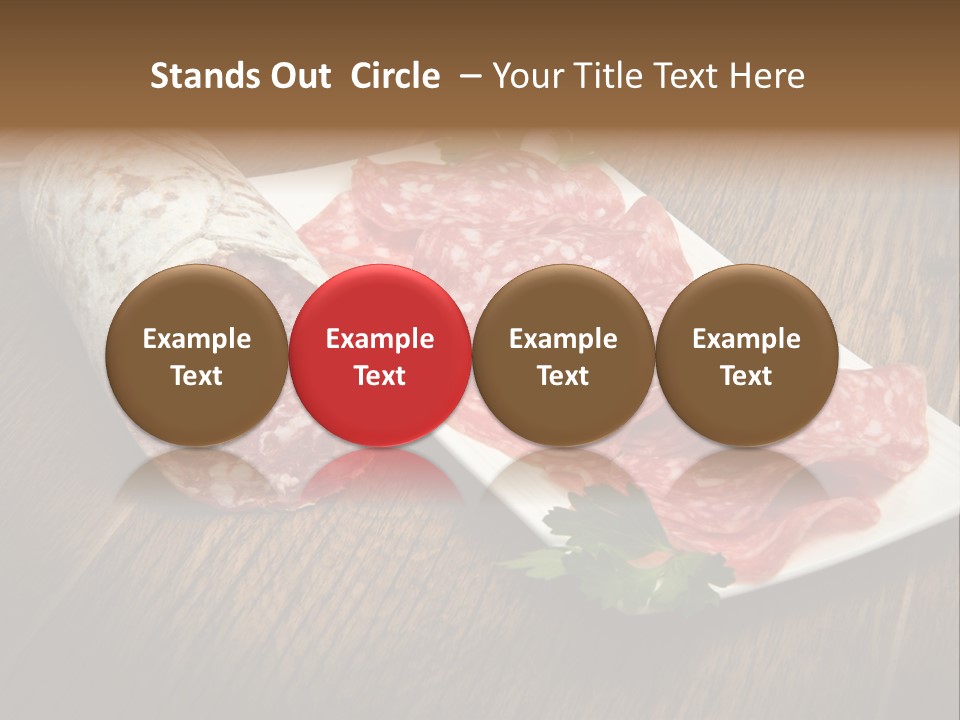 Food Appetizer Dry PowerPoint Template