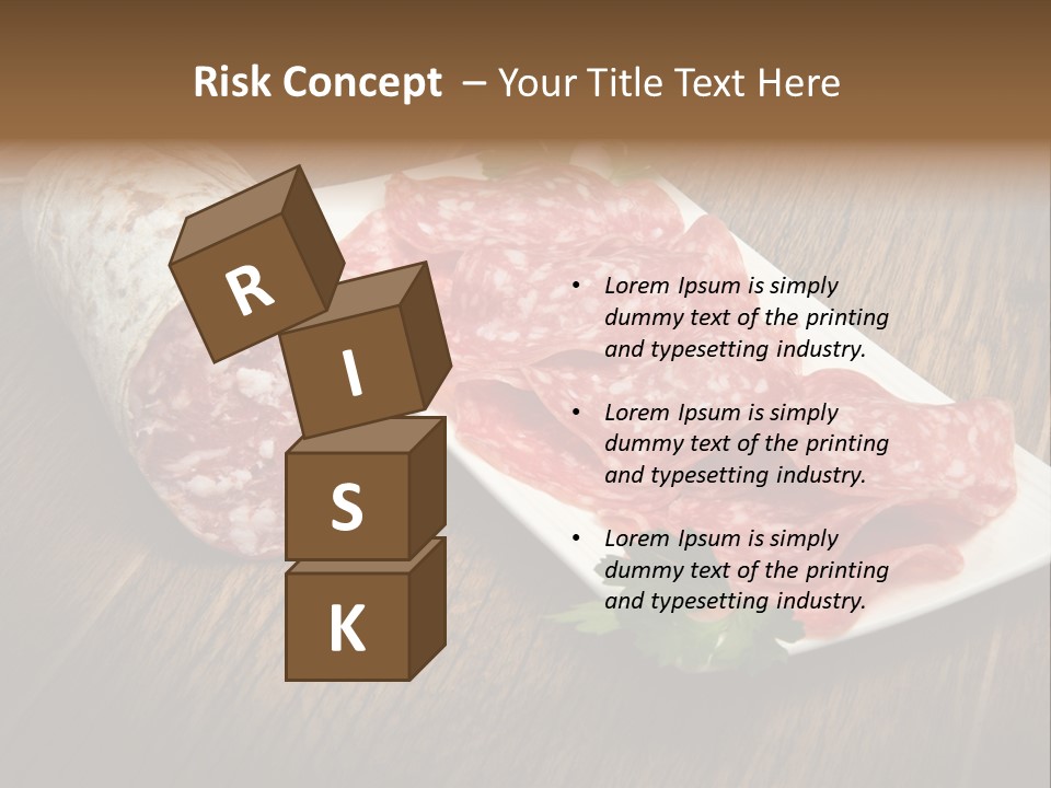 Food Appetizer Dry PowerPoint Template