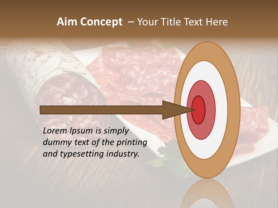 Food Appetizer Dry PowerPoint Template