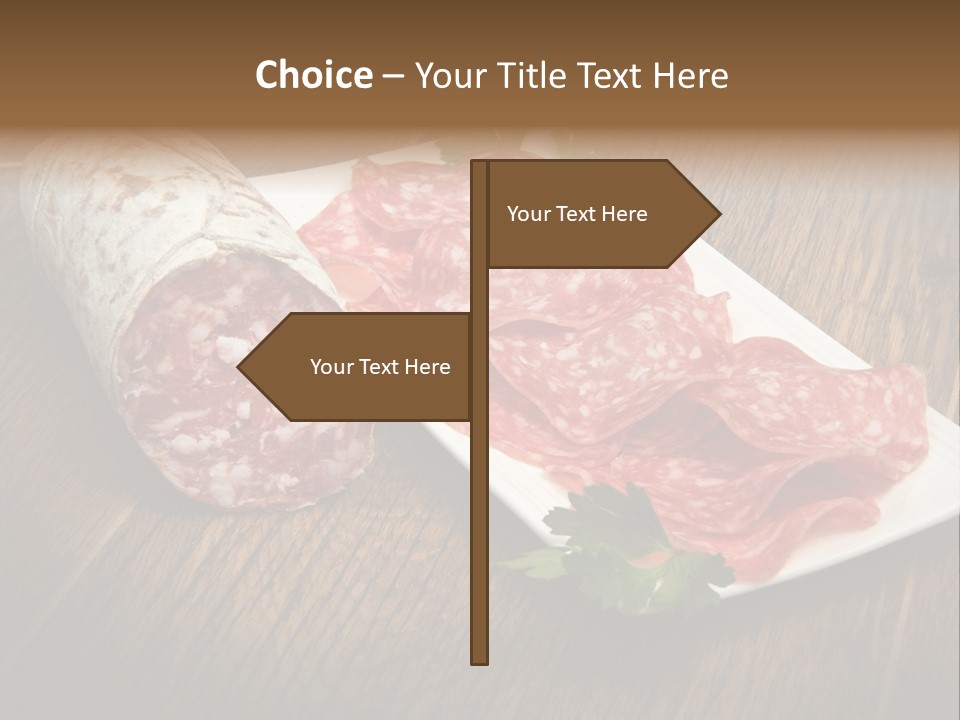 Food Appetizer Dry PowerPoint Template