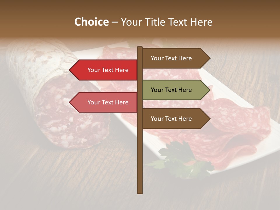 Food Appetizer Dry PowerPoint Template