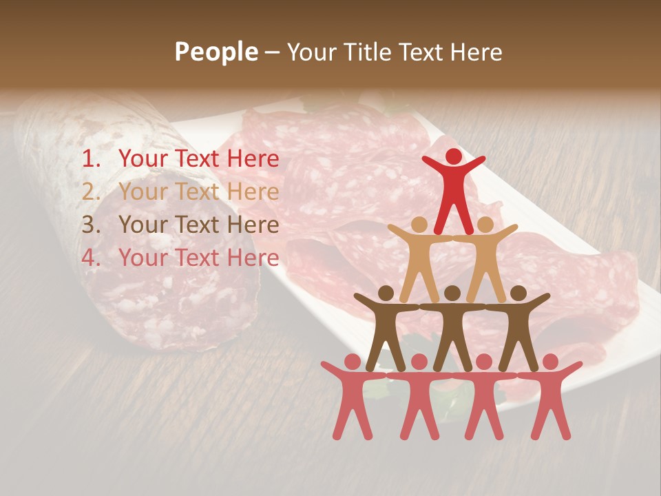 Food Appetizer Dry PowerPoint Template