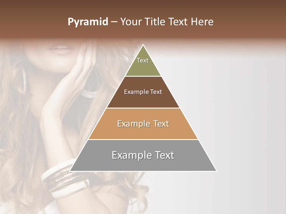 Glamour Portrait Skincare PowerPoint Template