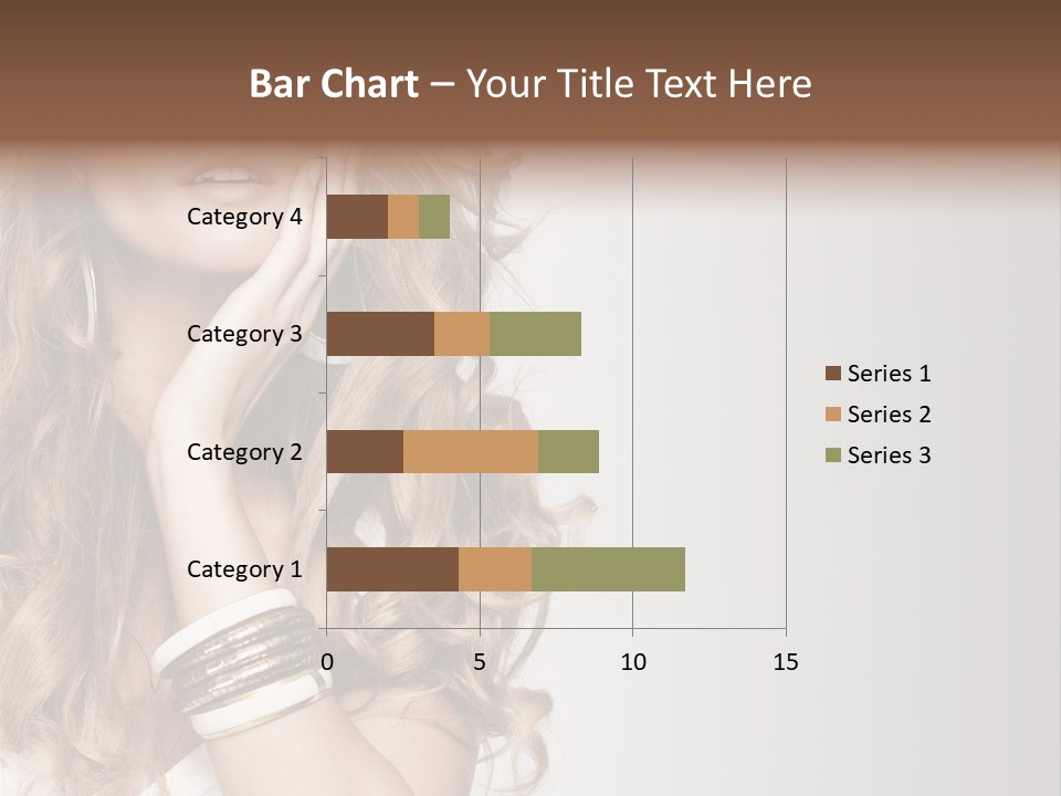 Glamour Portrait Skincare PowerPoint Template