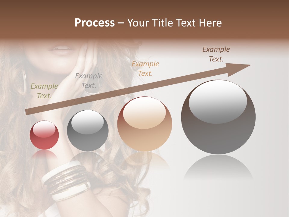 Glamour Portrait Skincare PowerPoint Template