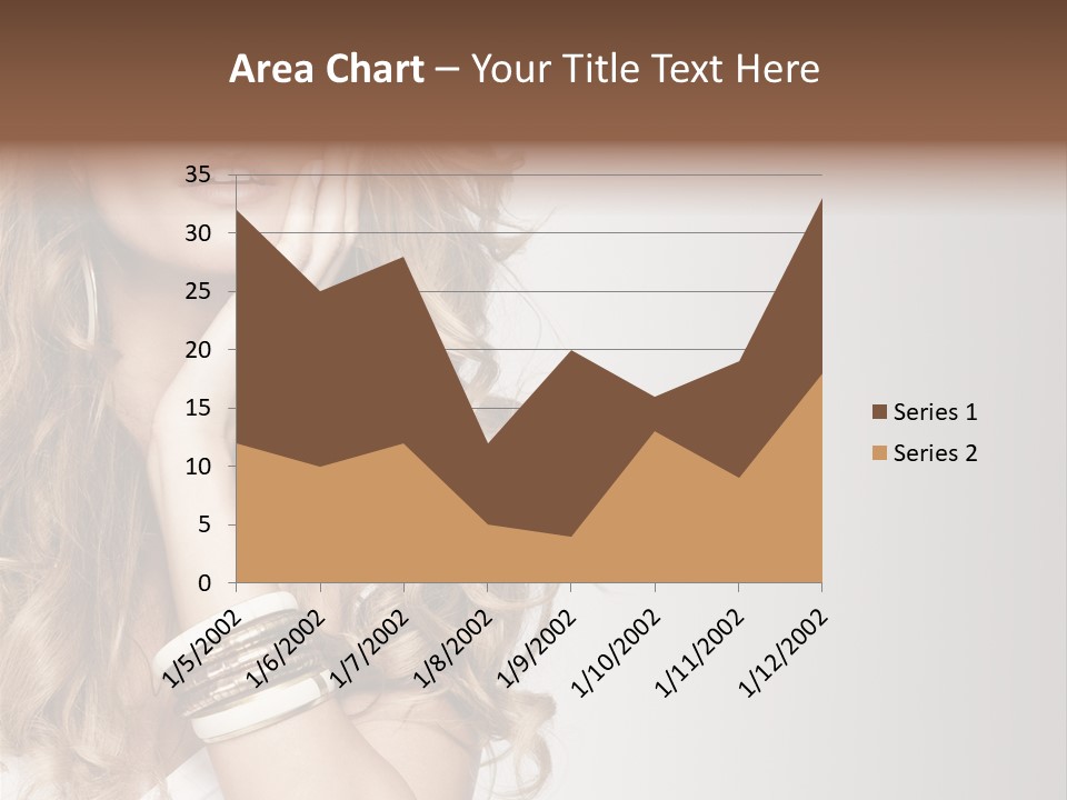 Glamour Portrait Skincare PowerPoint Template