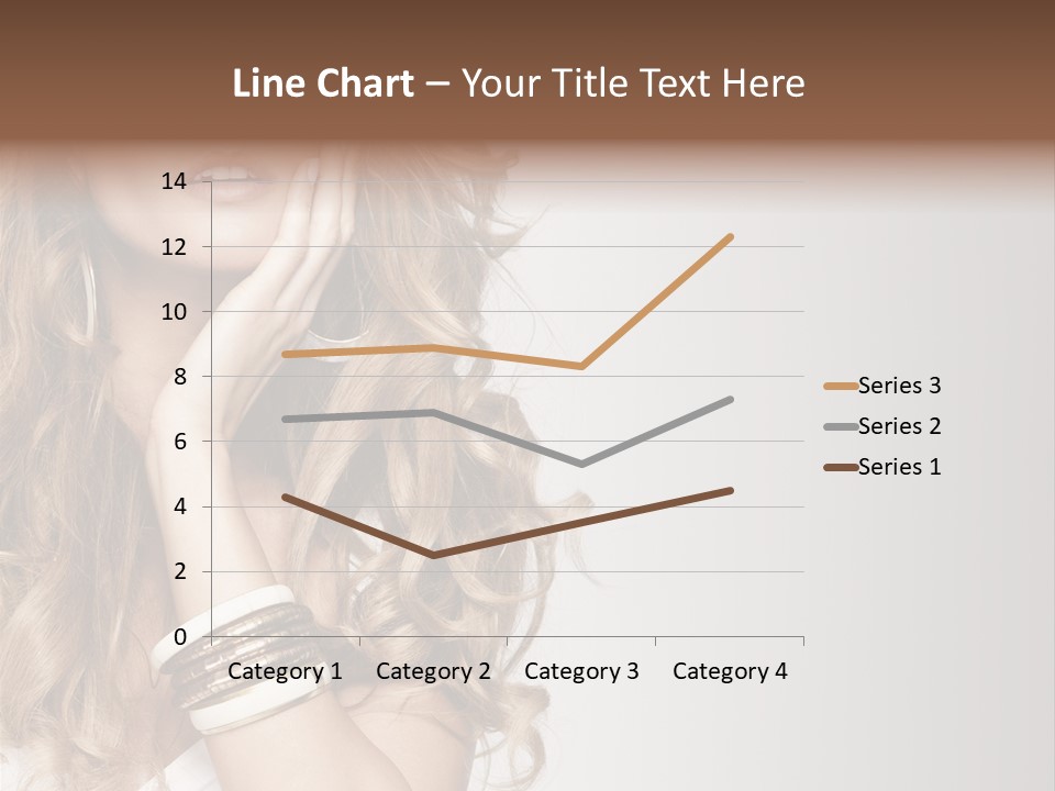Glamour Portrait Skincare PowerPoint Template