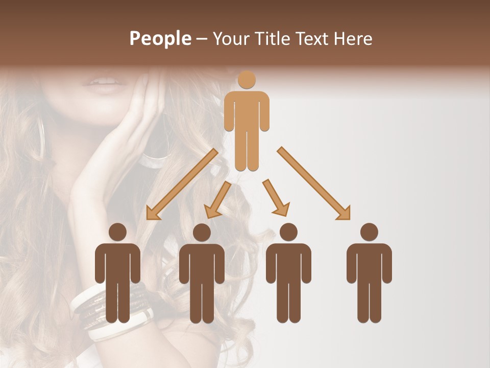 Glamour Portrait Skincare PowerPoint Template