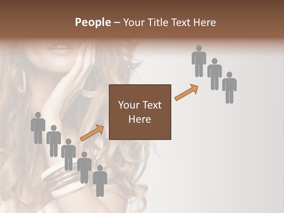 Glamour Portrait Skincare PowerPoint Template