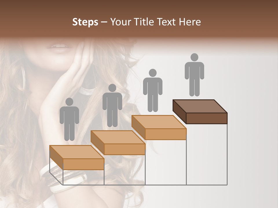 Glamour Portrait Skincare PowerPoint Template