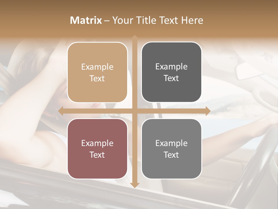 Wheel Engine Door PowerPoint Template