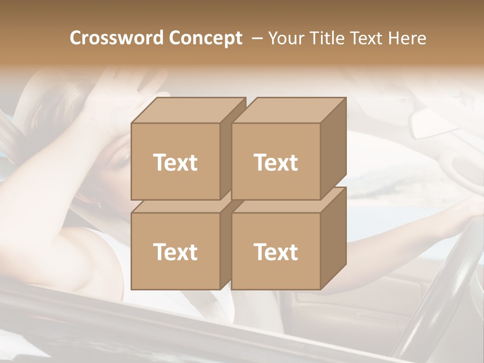 Wheel Engine Door PowerPoint Template