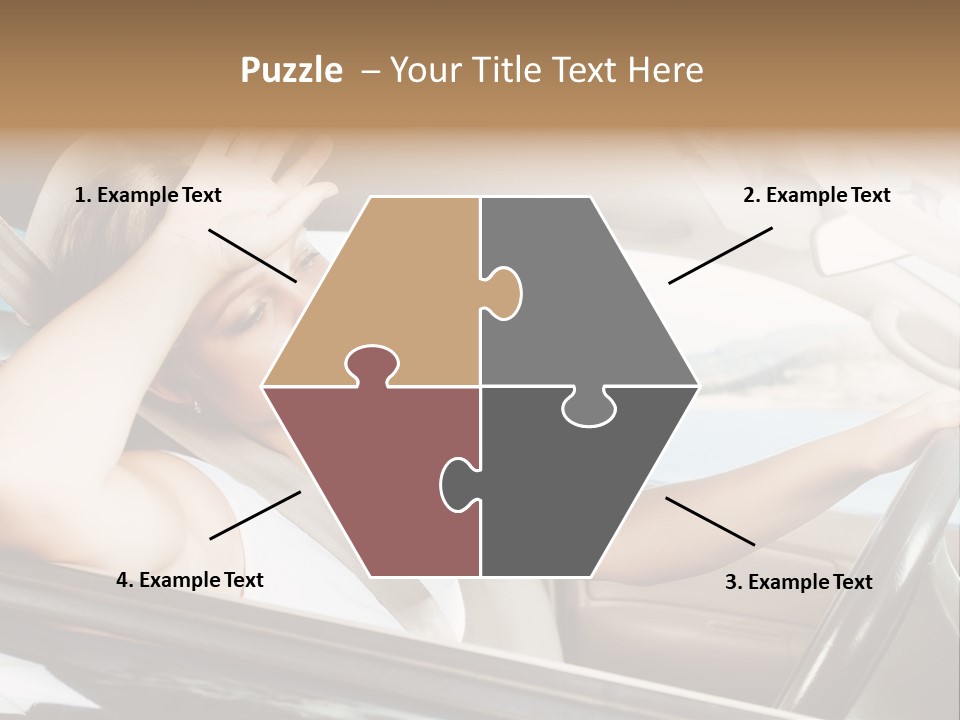 Wheel Engine Door PowerPoint Template