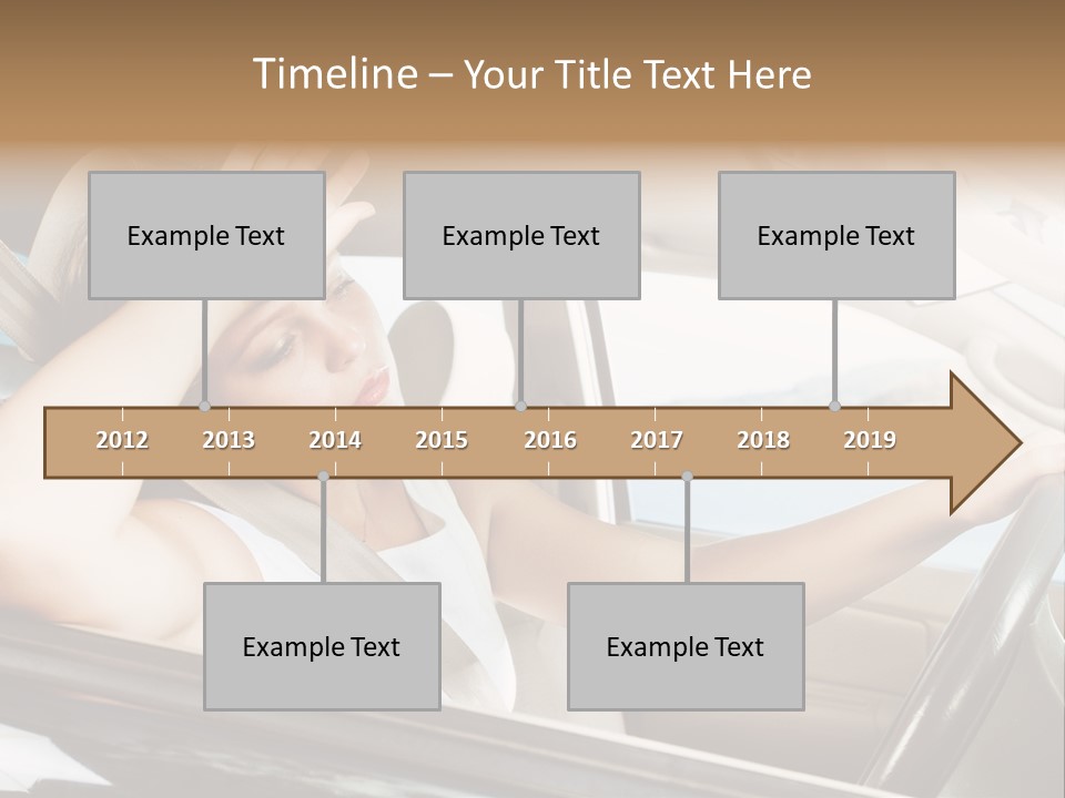 Wheel Engine Door PowerPoint Template
