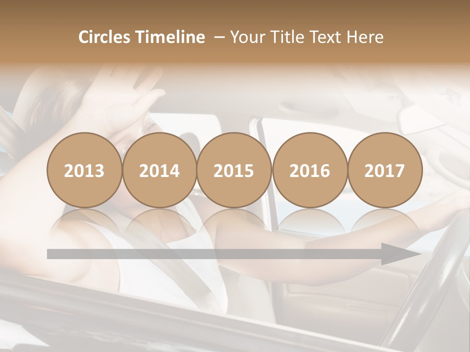 Wheel Engine Door PowerPoint Template