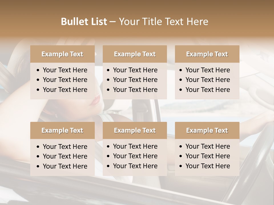 Wheel Engine Door PowerPoint Template