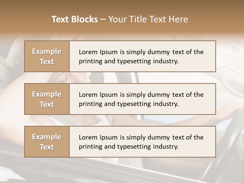 Wheel Engine Door PowerPoint Template
