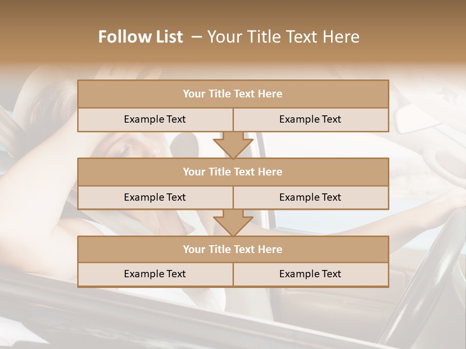 Wheel Engine Door PowerPoint Template