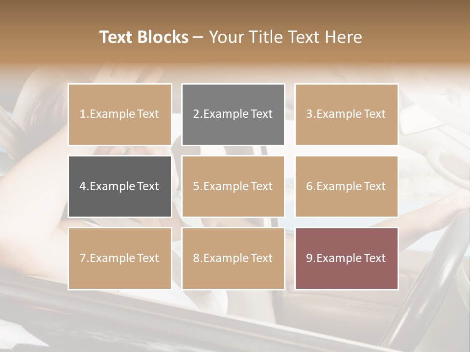 Wheel Engine Door PowerPoint Template