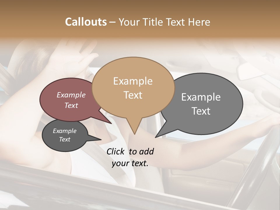 Wheel Engine Door PowerPoint Template